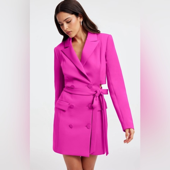 Good American scuba blazer dress nwot
